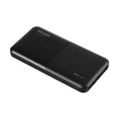 slomart powerbank vipfan ultra-thin f04 10000mah, 2x usb (črna)