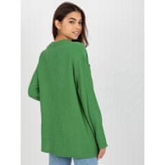 Och Bella Zelena ženska bluza ohlapnega kroja OCH BELLA TW-KS-BI-1144.07_397739 S
