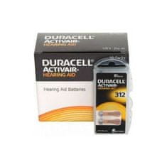 Duracell 60 X baterije za slušni aparat DURACELL 312 (rjave)