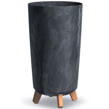 nabbi DGTL240E plastični lonec za rože na nogah 23,9 cm