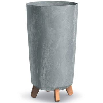 nabbi DGTL240E plastični lonec za rože na nogah 23,9 cm