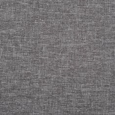 Vidaxl vidaXL Zložljiv pasji voziček siv 76x50x100 cm oksfordsko blago
