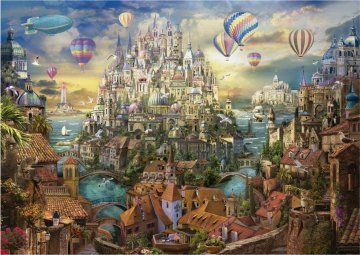 Educa Puzzle Mesto sanj 8000 kosov
