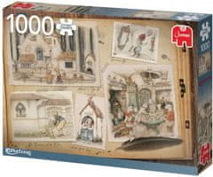 Jumbo Puzzle Knjiga pravljic Efteling 1000 kosov