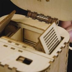 Robotime Rokr 3D lesena sestavljanka Safe 158 kosov