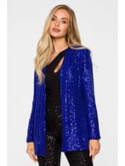 Made of Emotion Ženski blazer Meeno M724 kraljevsko modra XXL