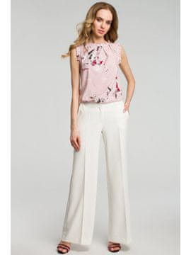 Made of Emotion Ženske hlače culottes Soni M378 ekru