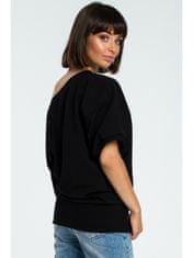 BeWear Ženska bluza Pangi B079 črna L/XL