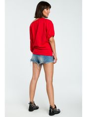 BeWear Ženska bluza Pangi B079 rdeča L/XL