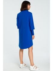 BeWear Ženska mini obleka Yaa B089 kraljevsko modra L