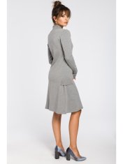 BeWear Ženska mini obleka Lonoh B044 siva S