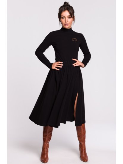BeWear Žensko krilo midi Lere B130 črna