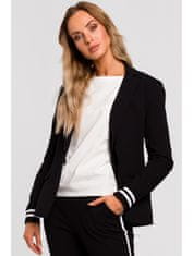 Made of Emotion Ženski blazer Passang M459 črna XXL
