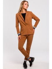 Made of Emotion Ženski blazer Passang M459 karamela L