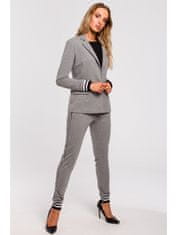 Made of Emotion Ženski blazer Passang M459 siva L