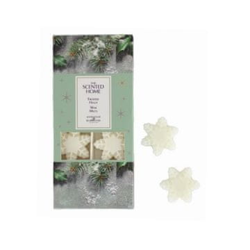 Ashleigh & Burwood Dišeči vosek za aroma lučko THE SCENTED HOME - FROSTED HOLLY (zamrznjena bodika), 8 kos