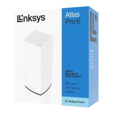Linksys Velop Atlas Pro 6 Mesh usmerjevalnik, WiFi 6 (MX5501-KE) - rabljeno