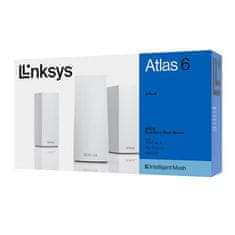 Linksys Velop Atlas 6 usmerjevalnik, WiFi 6, 3 kosi (MX2003-KE)