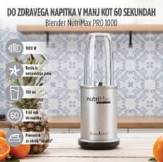 Rosmarino NutriMax PRO 1000 mešalnik, siv