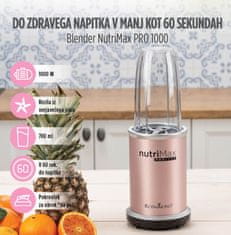 Rosmarino NutriMax PRO 1000 mešalnik, roza