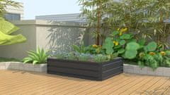 Rojaplast visoka greda, kovinska, 120x90 cm