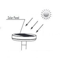 Optonica LED vrtna solarna svetilka 1W 3000K 80lm IP65 