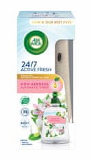 Air wick Active Fresh avtomatski difuzor in polnilo na vodni osnovi, cvetovi jasmina, 228 mL