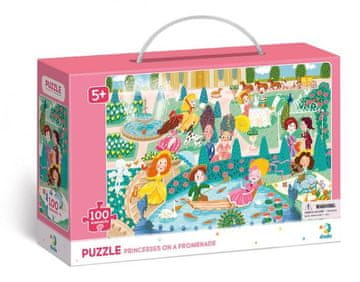 DoDo Puzzle Princeske na promenadi 100 kosov