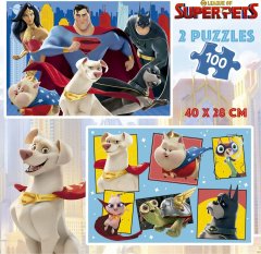Educa Puzzle DC League of Super Pets 2x100 kosov