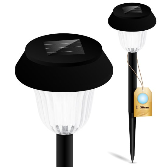 master LED Solarna vrtna svetilka LED v tleh 38cm 6000K Hladno bela