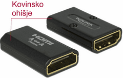 Delock adapter HDMI Ž-HDMI Ž, 19 pin, 4K (65659)