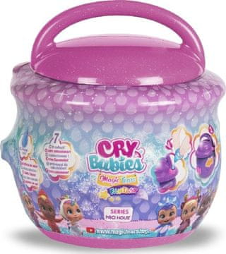 TM Toys Cry Babies Magic Tears Fantasy Paci House - svetlo roza