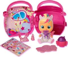 TM Toys Cry Babies Magic Tears Fantasy Paci House - svetlo roza