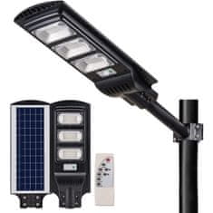 INNA Solarna ulična lampa LED 150W 6500K s senzorjem gibanja in daljinskim upravljalnikom