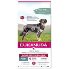 Eukanuba Daily Care Adult Mono Protein Salmon pasja hrana, 12 kg