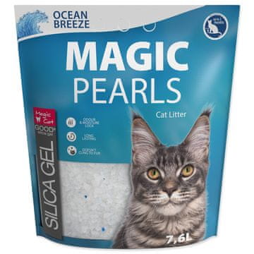Magic Pearls Mačje stelje MAGIC PEARLS Ocean Breeze 7,6 l