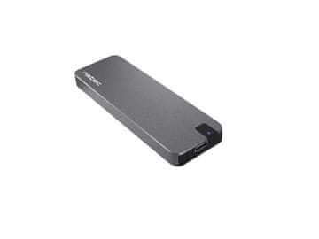 Natec Zunanji zaboj za SSD RHINO M.2 NVME USB-C 3.1 GEN 2, aluminij