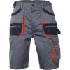 Cerva Group Carl be kratke delovne hlače do pasu, temno siva, 58