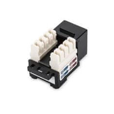 Digitus CAT 6 Keystone Jack, neekraniran RJ45 za LSA, črn