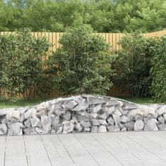 shumee Obokane gabion košare 20 kosa 400x50x40/60 cm pocinkano železo