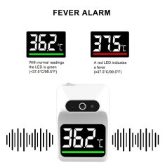 ALPHAMED infrardeči brezkontaktni stenski termometer UFR101 medicinski pripomoček z alarmom za povišano temperaturo