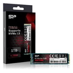 Silicon Power SP00P34A80M28 trdi disk ssd, 2 TB, M.2