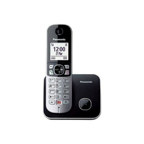 Panasonic KX-TG6852 stacionarni telefon, Črna