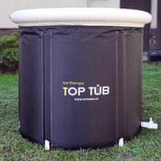 Topsauna Hladilna kad TOP TUB XL 85 x 75, sod za ledeno kopel, zložljiva in prenosna