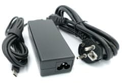 Ultra Parts Univerzalni polnilnik za prenosnike 65W USB-C z AC kablom