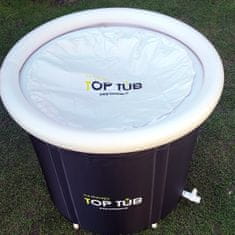 Topsauna Hladilna kad TOP TUB XL 85 x 75, sod za ledeno kopel, zložljiva in prenosna