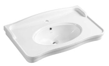 Creavit Retro Keramično Umivalnik CREAVIT ANTIK 80x50cm Bela