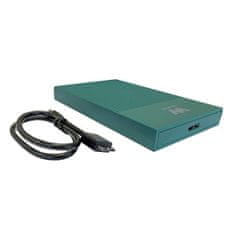 NEW Ohišje za trdi disk Woxter I-Case 230B Zelena USB 3.0