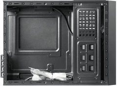 Chieftec UE-02B ohišje, SFF z 250W napajalnikom, črno (UE-02B)