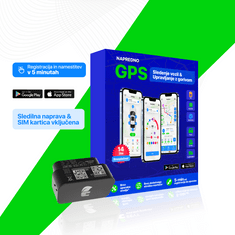 Teltonika EEVY GPS sledilnik naprava OBDII - Komplet vsebuje napravo + SIM kartico in 14 dni brezplačne uporabe.